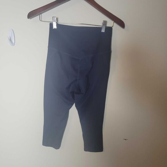 Girlfriend Collective High Waisted Pocket Leggings Navy Small - Picture 2 of 3